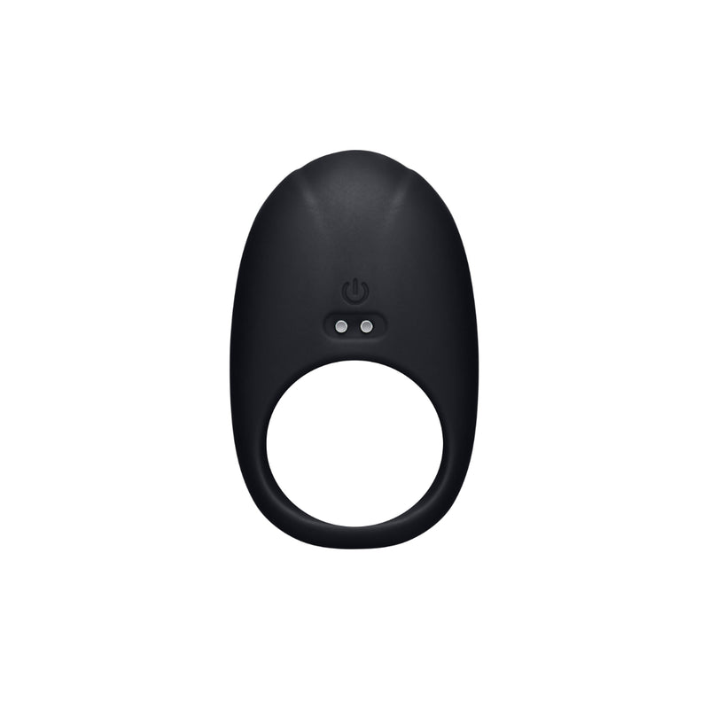 Load image into Gallery viewer, Me You Us Signature The Vibrating Couples Cock Ring Black
