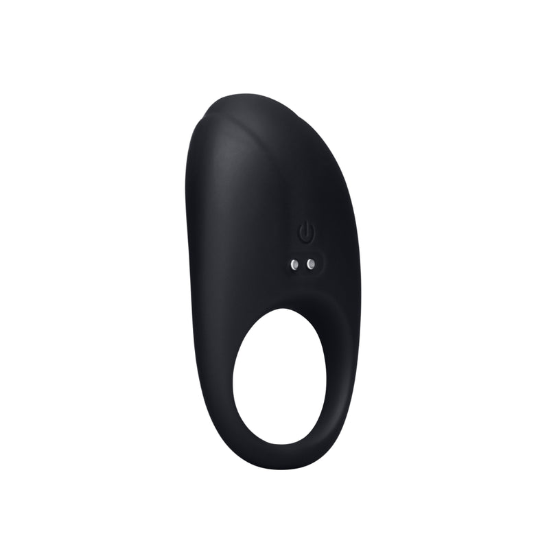 Load image into Gallery viewer, Me You Us Signature The Vibrating Couples Cock Ring Black
