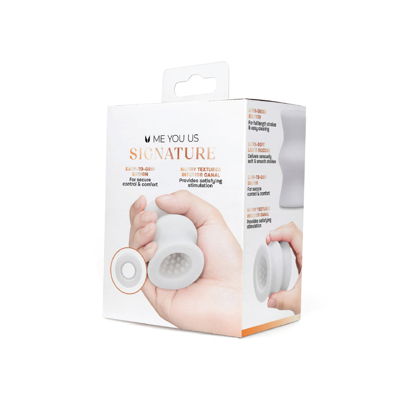 Load image into Gallery viewer, Me You Us Signature The Silicone Oral Stroker Clear
