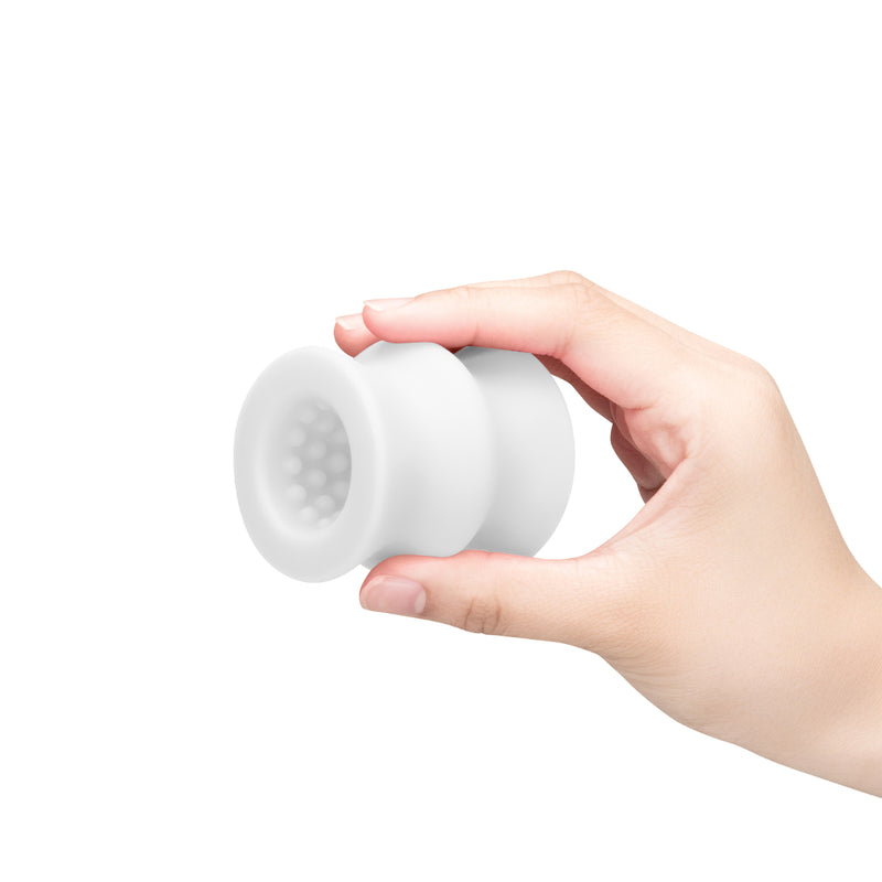Load image into Gallery viewer, Me You Us Signature The Silicone Oral Stroker Clear
