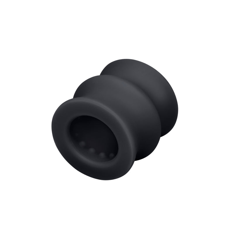 Load image into Gallery viewer, Me You Us Signature The Silicone Oral Stroker Black
