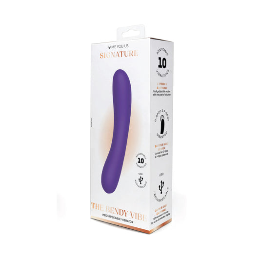 Me You Us Signature The Bendy Vibrator Purple