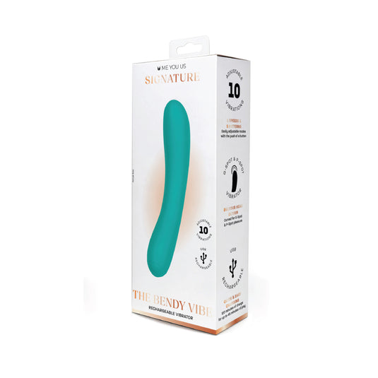 Me You Us Signature The Bendy Vibrator Teal