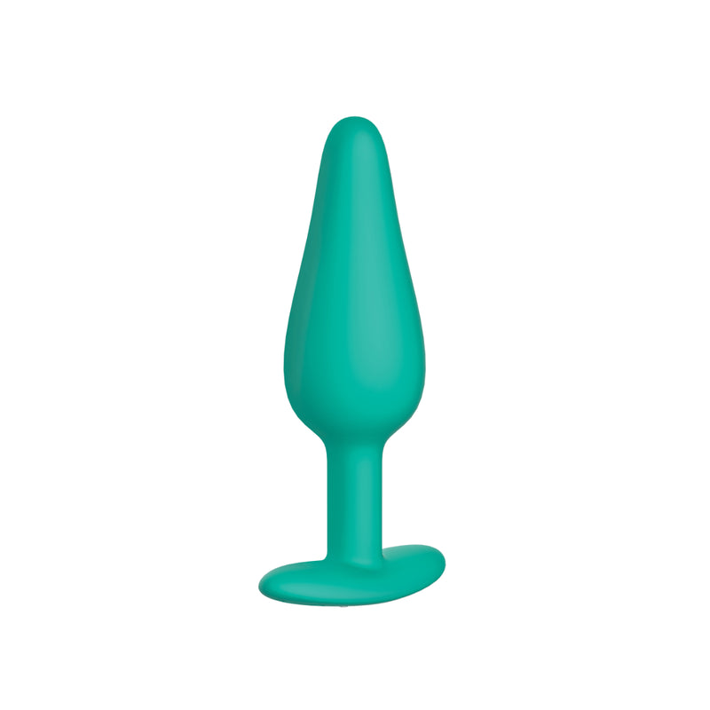 Load image into Gallery viewer, Me You Us Signature The Vibrating Butt Plug Teal
