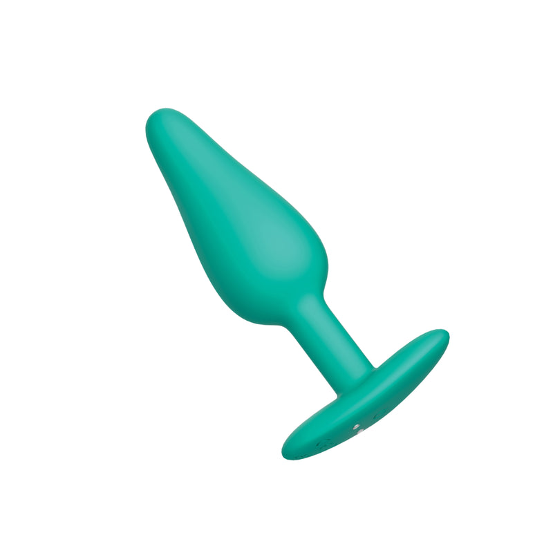 Load image into Gallery viewer, Me You Us Signature The Vibrating Butt Plug Teal
