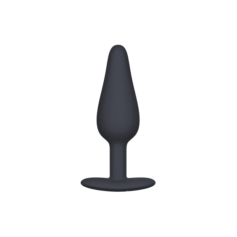 Load image into Gallery viewer, Me You Us Signature The Vibrating Butt Plug Black
