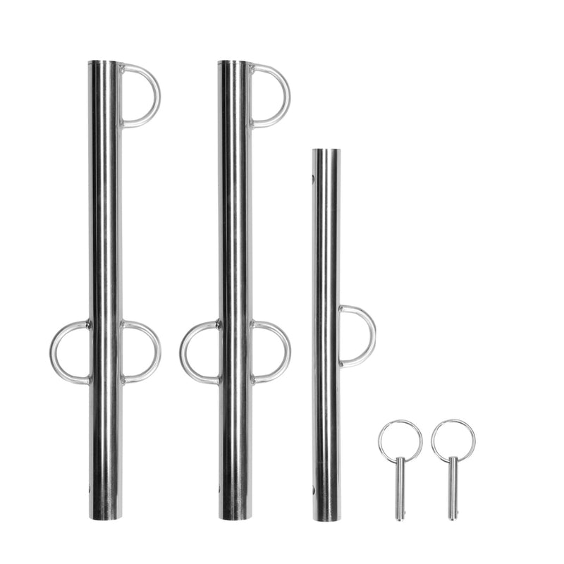 Load image into Gallery viewer, Ouch Spreader Bar With Multiple Hooks Silver
