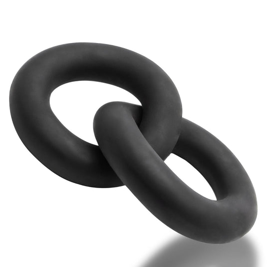 Oxballs Shackle Double Linked Cock & Ball Rings Special Edition Night