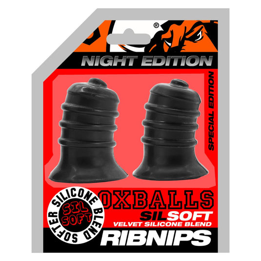 Oxballs Ribnips Ribbed Nipple Suckers Special Edition Night