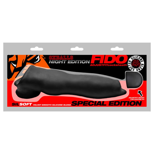 Oxballs Fido Smooth Adjust Fit Cock Sheath Special Edition Night