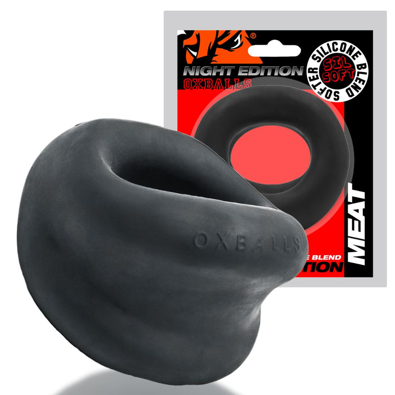 Load image into Gallery viewer, Oxballs Meat Big Bulge Lifter Cock Ring Special Edition Night
