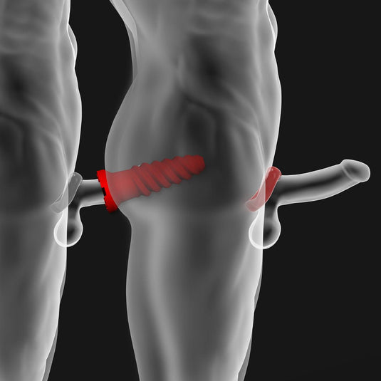 Oxballs Screw'dhole Open Tip Penis Sleeve Special Edition Night