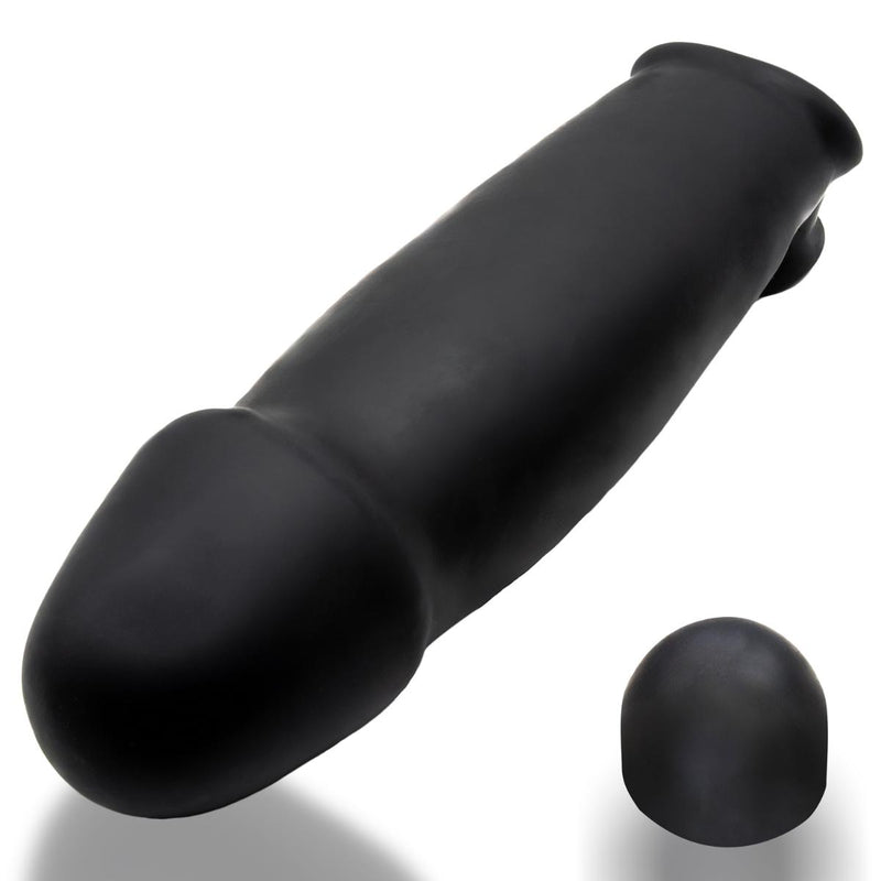 Load image into Gallery viewer, Oxballs Hulk Gargantic Silicone Cock Sheath Special Edition Night Black
