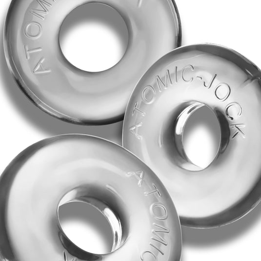 Oxballs Ringer Max Cock Ring 3 Pack Clear