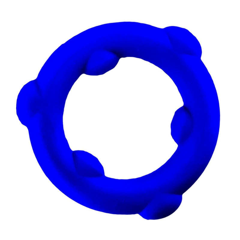 Load image into Gallery viewer, Oxballs Spinner Silicone Cock Ring Glacier Blue
