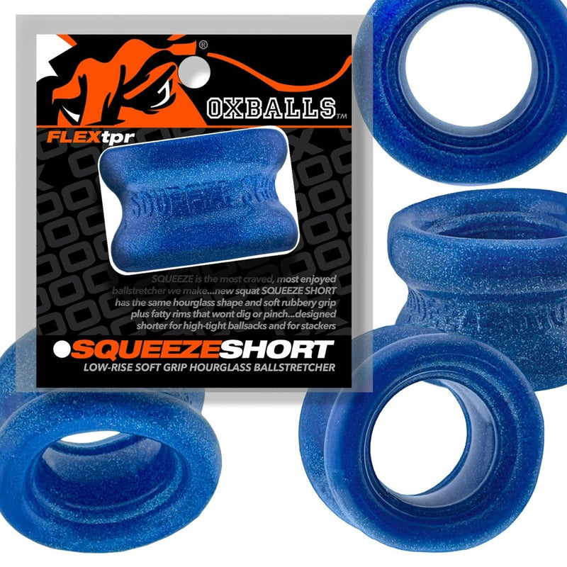 Load image into Gallery viewer, Oxballs Squeeze Short Ball Stretcher Blue Fire
