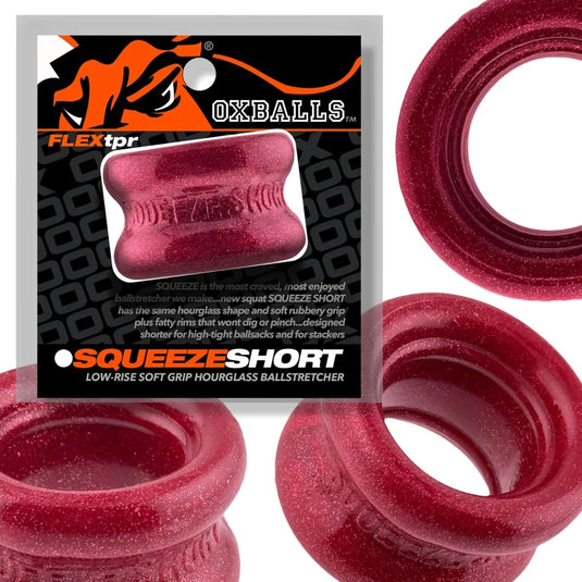 Oxballs Squeeze Short Ball Stretcher Cherry Lips
