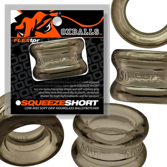 Oxballs Squeeze Short Ball Stretcher Storm Smoke