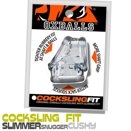 Oxballs Cocksling Fit Sling Clear