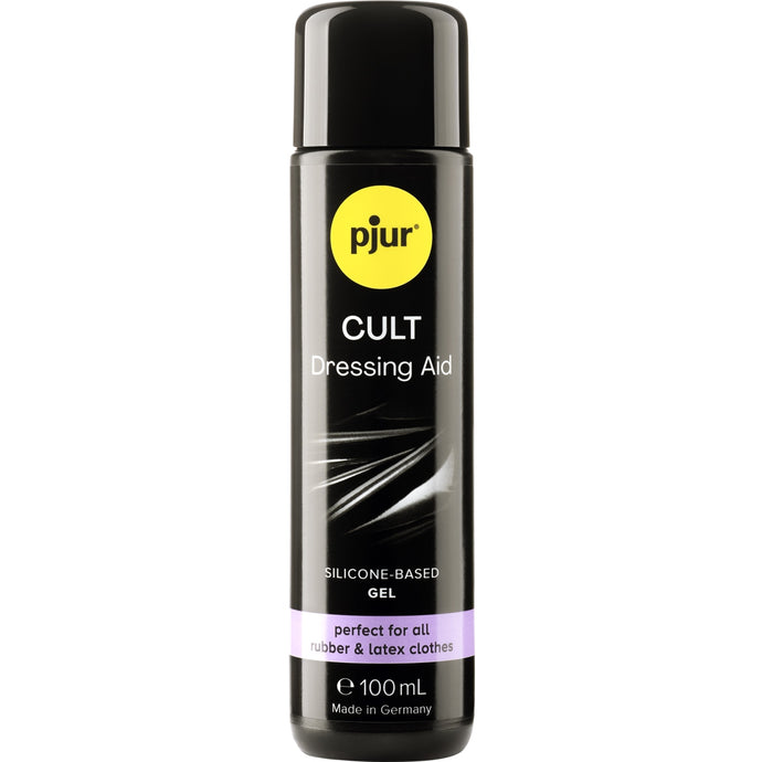 Pjur Cult Rubber & Latex Dressing Aid Silicone Lube 100ml