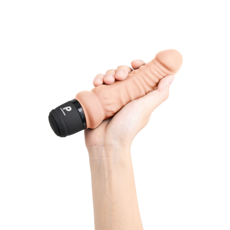 Load image into Gallery viewer, Powercocks Realistic Vibrator Pink 6 Inch
