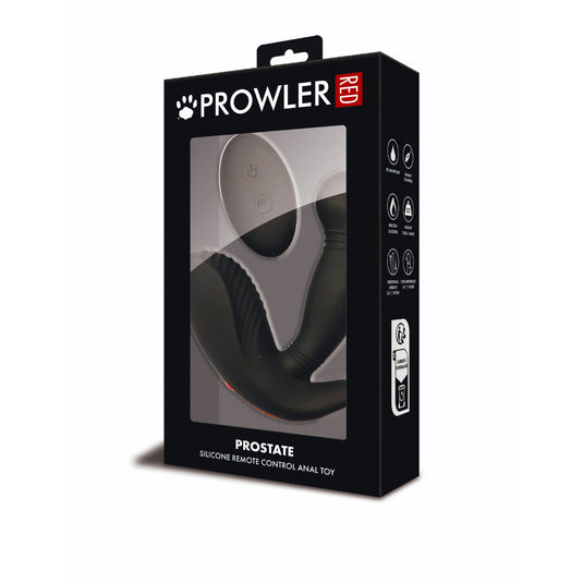 Prowler RED Prostate Remote Control Vibrating Prostate Massager Black