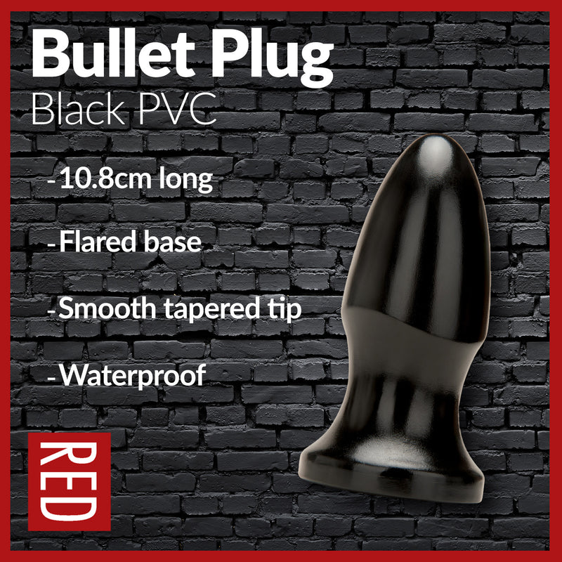 Load image into Gallery viewer, Prowler RED Bullet Butt Plug Black

