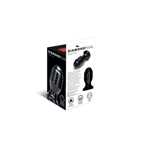 Prowler RED Diamond Butt Plug Black