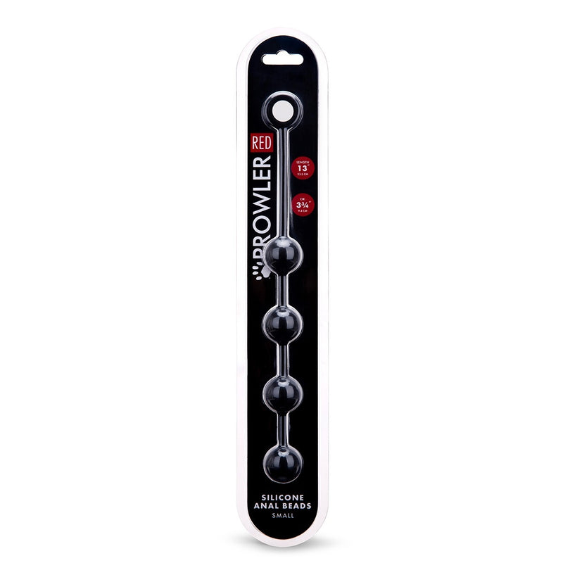 Load image into Gallery viewer, Prowler RED Silicone Anal Beads Black Small
