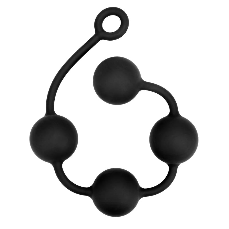 Load image into Gallery viewer, Prowler RED Silicone Anal Beads Black Large
