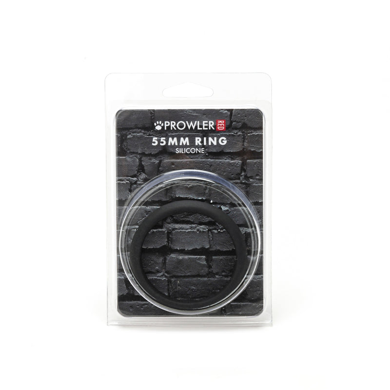 Load image into Gallery viewer, Prowler RED Silicone Cock Ring Black 55mm
