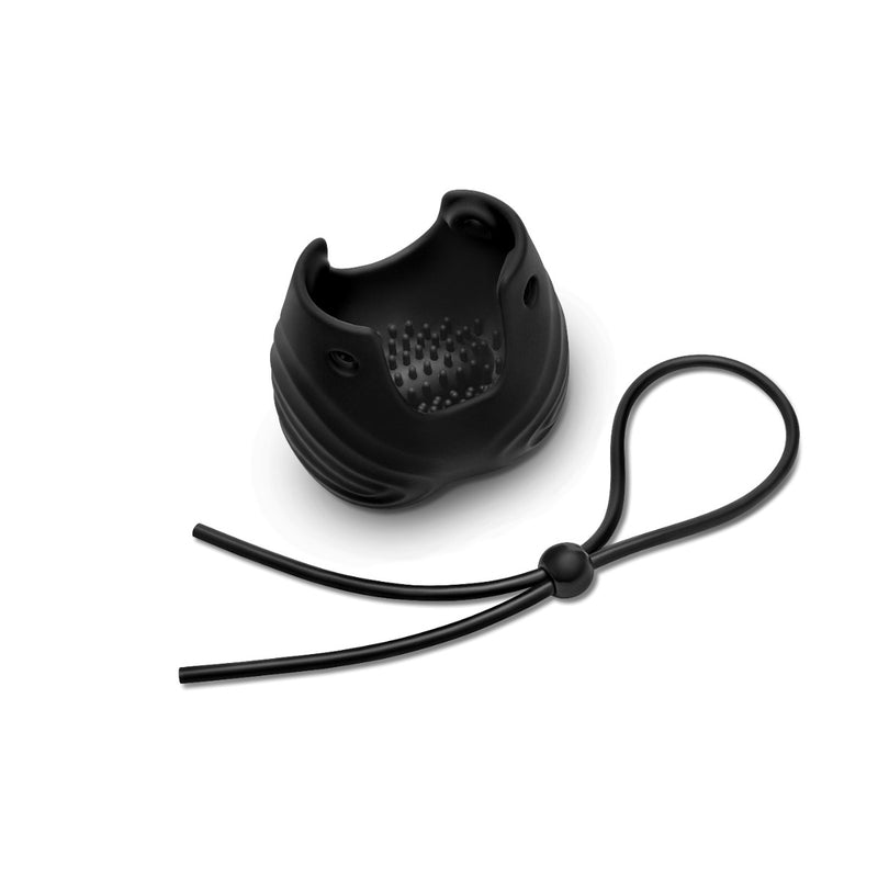 Load image into Gallery viewer, Prowler RED Vibrating Silicone Ball Bag Black
