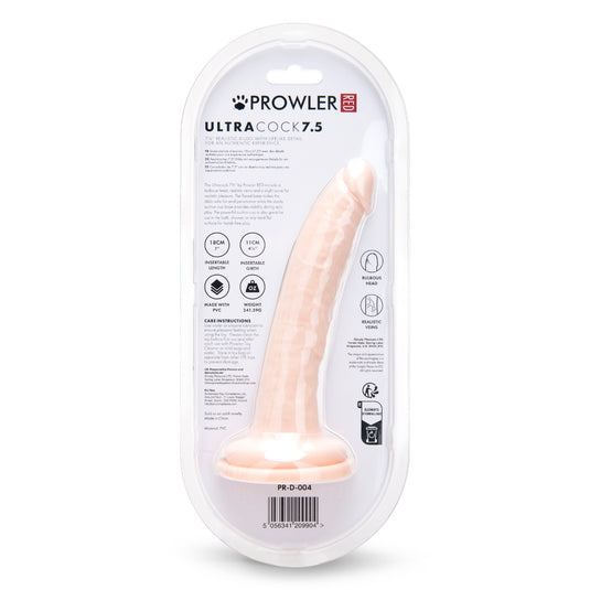 Prowler RED Ultra Cock Dildo Pink 7.5 Inch