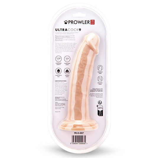 Prowler RED Ultra Cock Dildo Pink 9 Inch