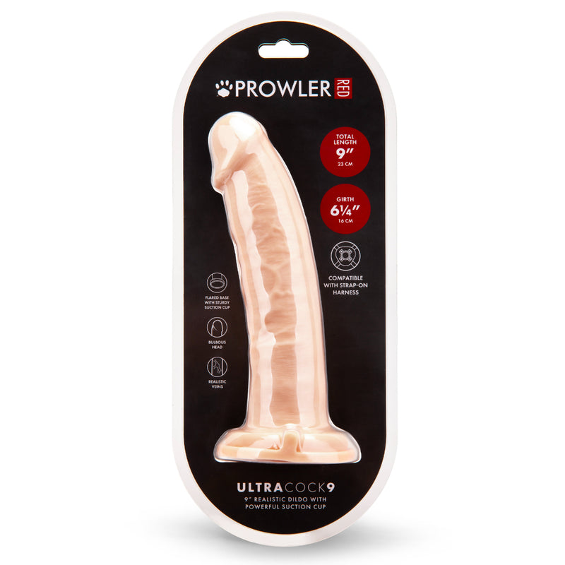 Load image into Gallery viewer, Prowler RED Ultra Cock Dildo Pink 9 Inch
