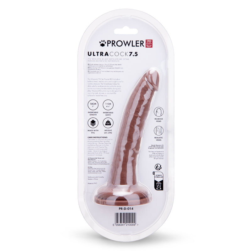 Load image into Gallery viewer, Prowler RED Ultra Cock Dildo Brown 7.5 Inch
