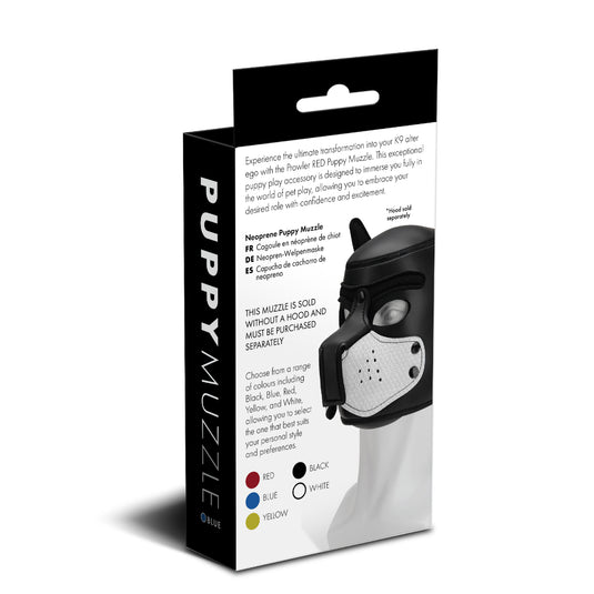 Prowler RED Puppy Muzzle White