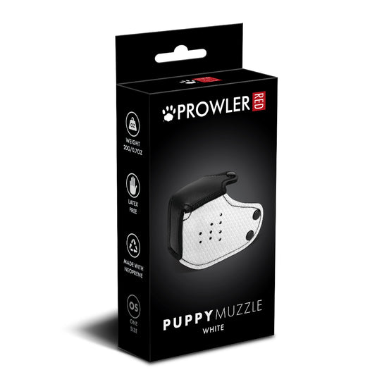 Prowler RED Puppy Muzzle White
