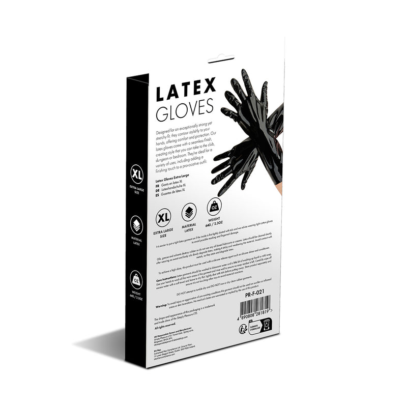 Load image into Gallery viewer, Prowler RED Wrist Length Latex Gloves Black XL
