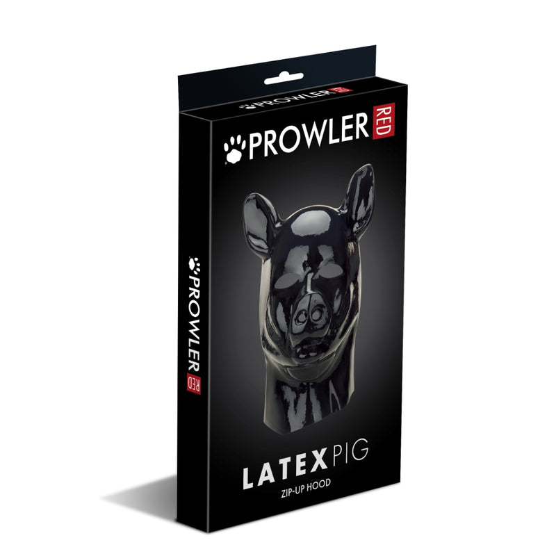 Load image into Gallery viewer, Prowler RED Latex Pig Hood Black
