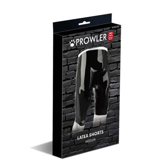 Prowler RED Latex Shorts Black Medium