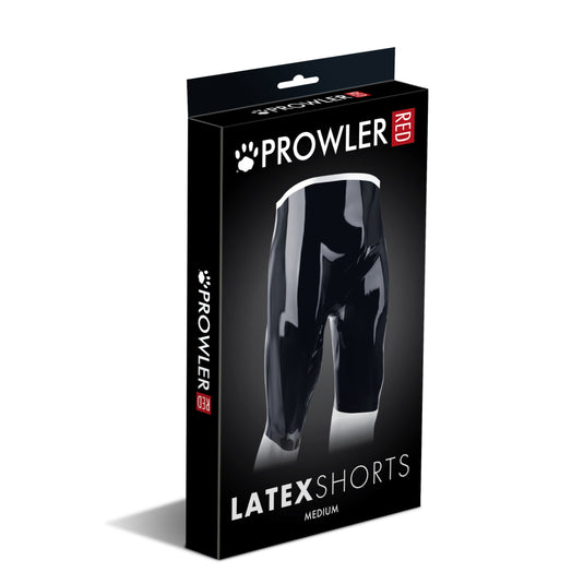 Prowler RED Latex Shorts Black Medium