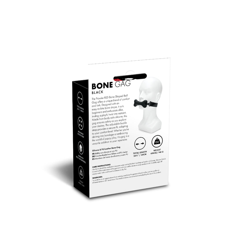 Load image into Gallery viewer, Prowler RED Bone Gag Black
