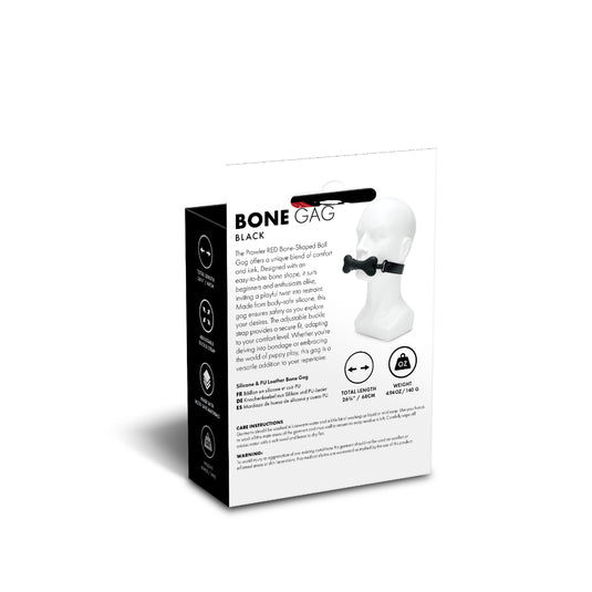 Prowler RED Bone Gag Black