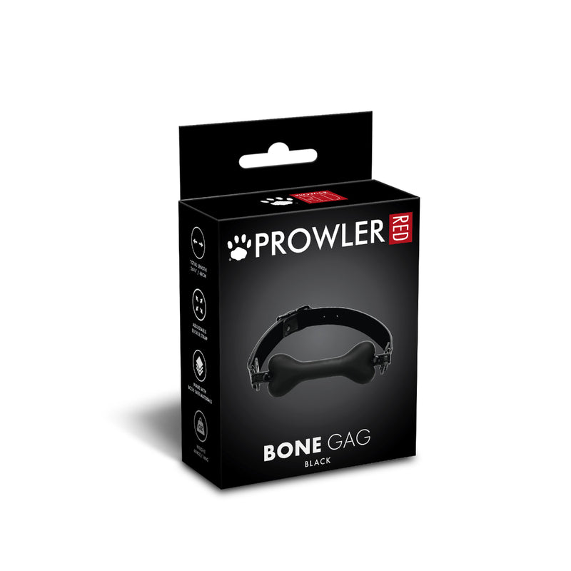 Load image into Gallery viewer, Prowler RED Bone Gag Black
