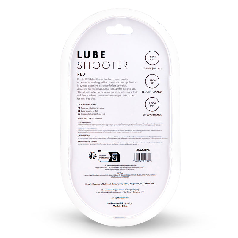 Load image into Gallery viewer, Prowler RED Lube Shooter Red
