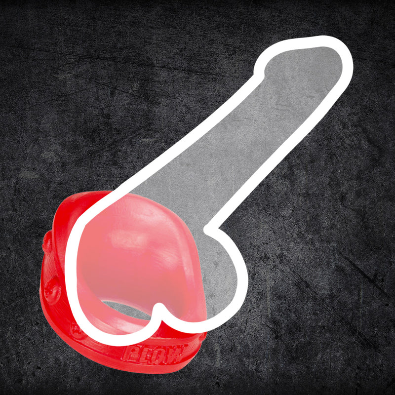 Load image into Gallery viewer, Prowler RED By Oxballs PLOW Cock Ring Red
