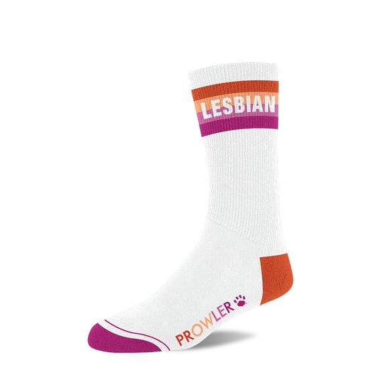 Prowler Lesbian Socks White Purple Orange