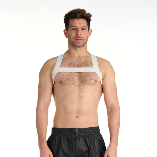 Prowler RED Sports Harness White