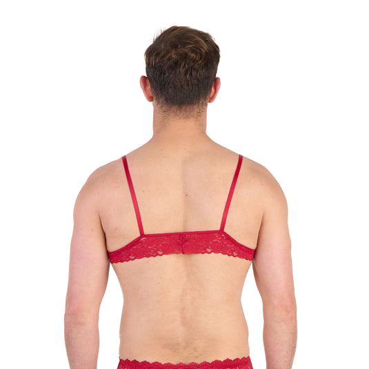 Prowler Lace Bra Red